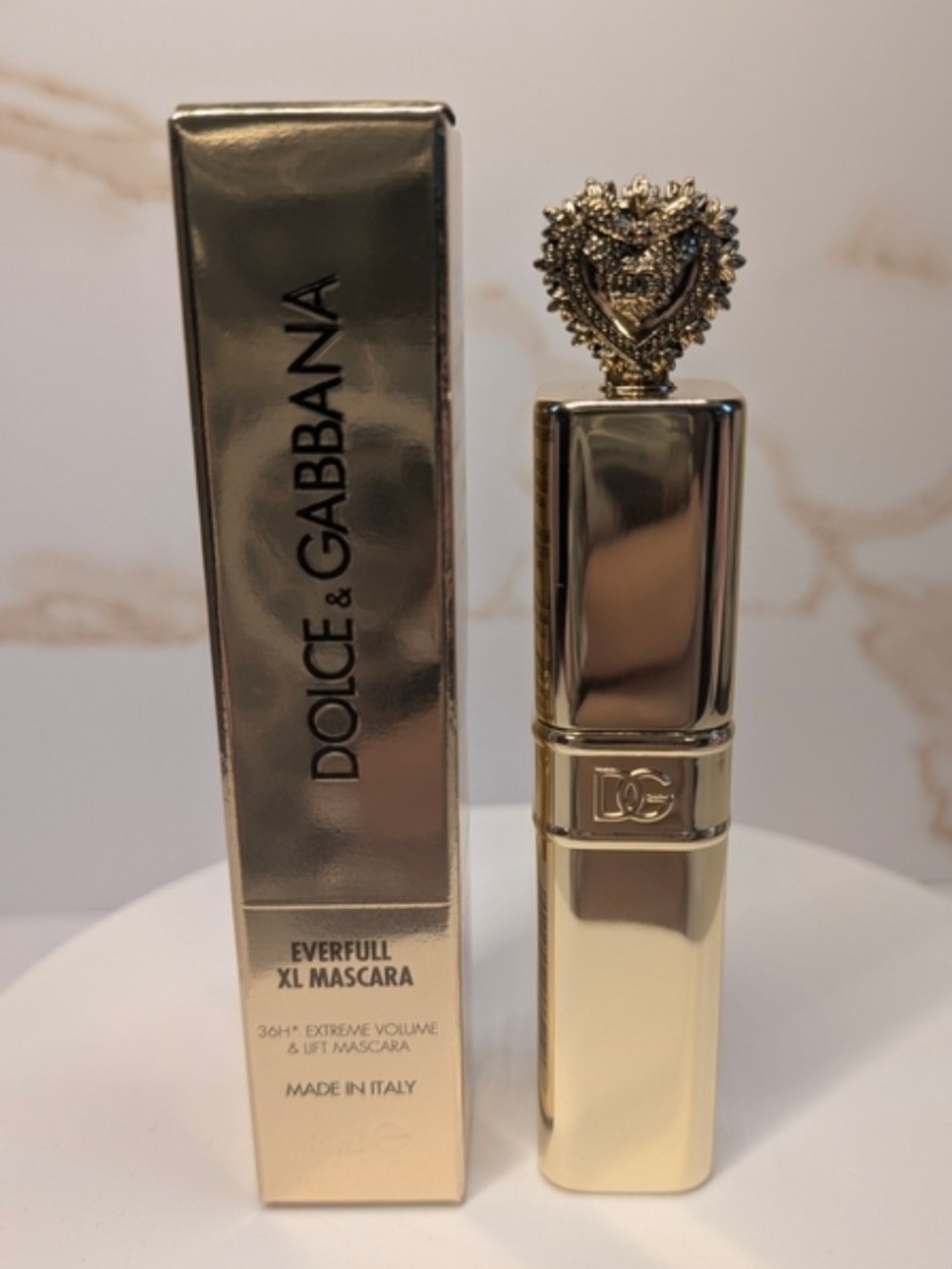 Dolce & Gabbana Everfull XL Mascara in Shiny Gold 36 H Lasting Volume & Lift 3ml